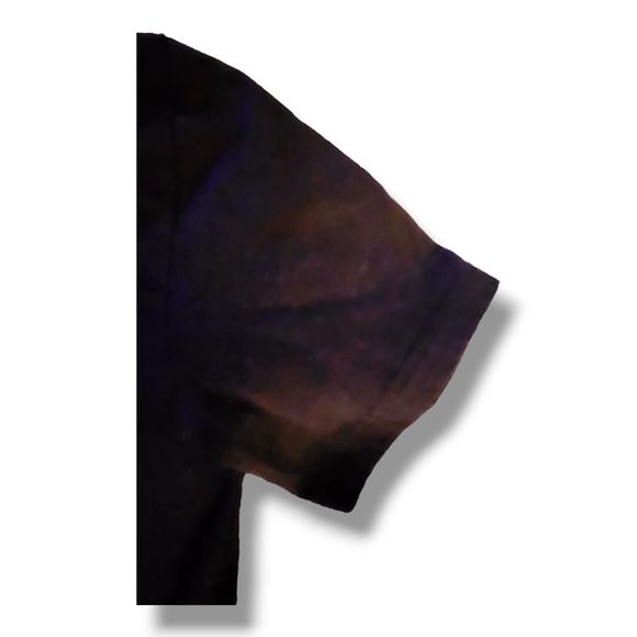 The Regal Beagle,Black T-Shirt, Large, Black With Front Graphic Print - Picture 3 of 5